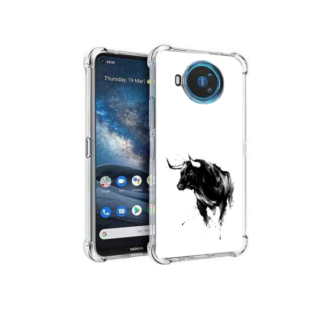 

Чехол MyPads Tocco для Nokia X100 бык (PT227057.109.254), Прозрачный, Tocco