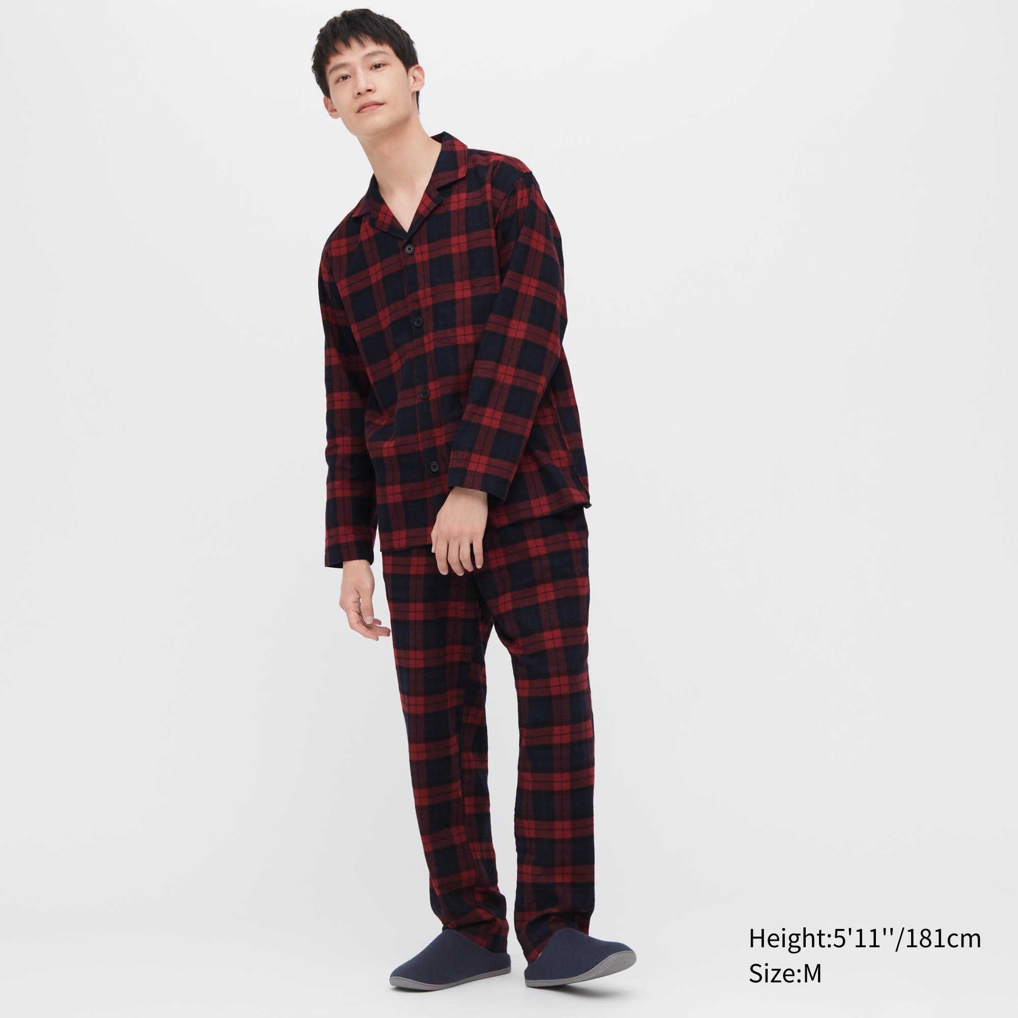 

Пижама мужская UNIQLO 452359COL17 красная L (доставка из-за рубежа), 452359COL17