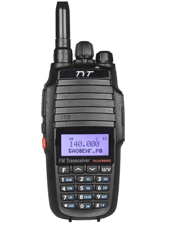 

Портативная рация TYT TH-UV8000D 10W, Черный, TH-UV8000D 10W
