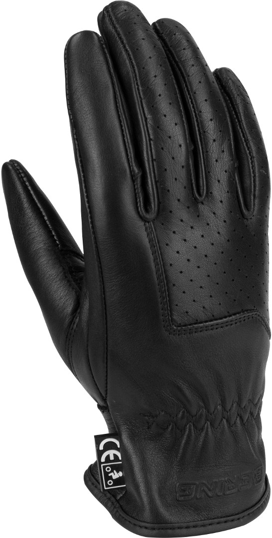 Перчатки кожаные женские Bering LADY MEXICO PERFO Black T6