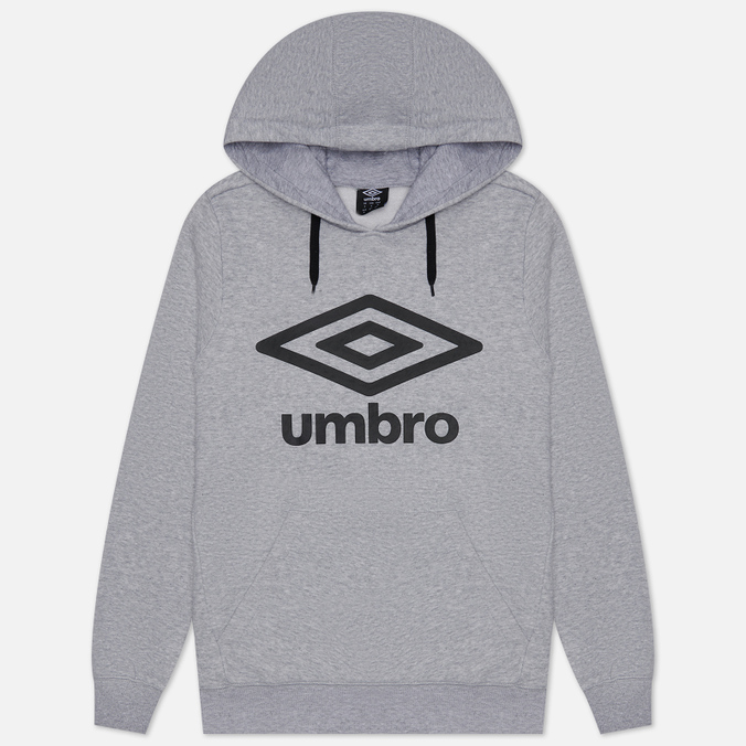 

Мужская толстовка Umbro FW Large Logo Hoodie серый, Размер XXL, FW Large Logo Hoodie