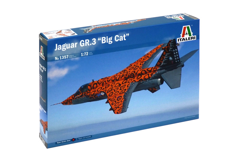 

Сборная модель Italeri 1/72 JAGUAR Gr.3 "BIG CAT" Special Colors 1357