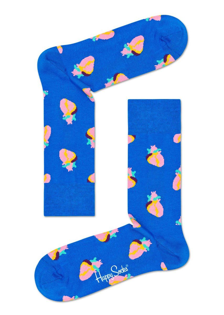

Носки унисекс Happy socks True Love Sock TLO01 голубые, Голубой, True Love Sock TLO01