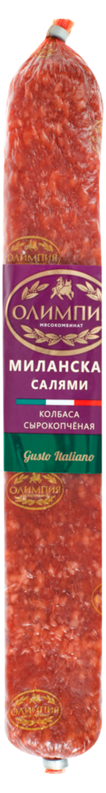 

Колбаса Олимпия Салями Миланская сырокопченая фиброуз весовая