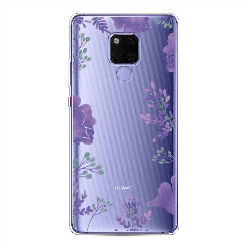 

Чехол Awog на Huawei Mate 20X "Сиреневая цветочная рамка", Прозрачный;фиолетовый, 66950-8