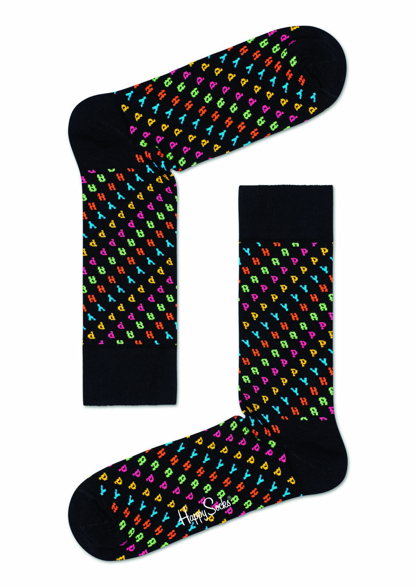 

Носки унисекс Happy Socks Happy Sock HAP01 черные 36-40, Черный, Happy Sock HAP01