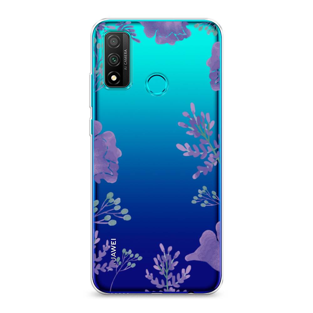 

Чехол Awog "Сиреневая цветочная рамка" для Huawei P Smart 2020