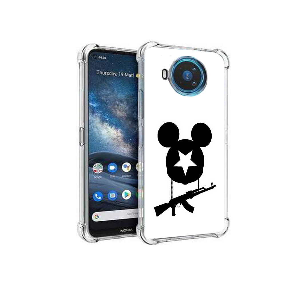 

Чехол MyPads Tocco для Nokia X100 АК Микки (PT227057.109.26), Прозрачный, Tocco
