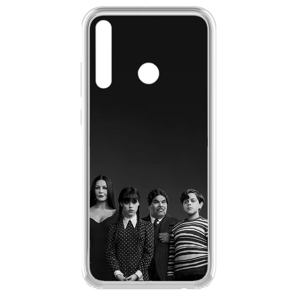 

Чехол-накладка Krutoff Clear Case Уэнсдей Аддамс - Семейка Аддамс для Honor 10i