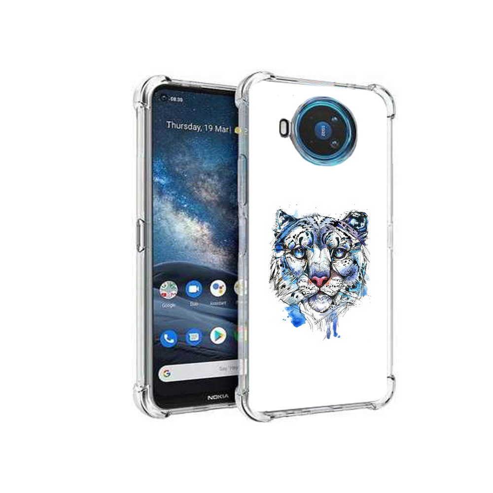 

Чехол MyPads Tocco для Nokia X100 водяной тигр (PT227057.109.263), Прозрачный, Tocco