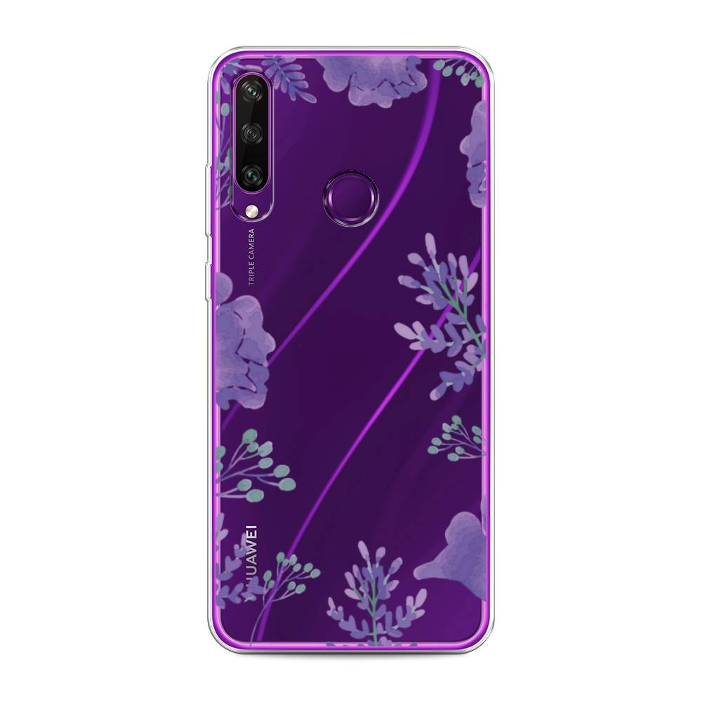 

Чехол Awog на Huawei Y6p "Сиреневая цветочная рамка", Прозрачный;фиолетовый, 6103250-8