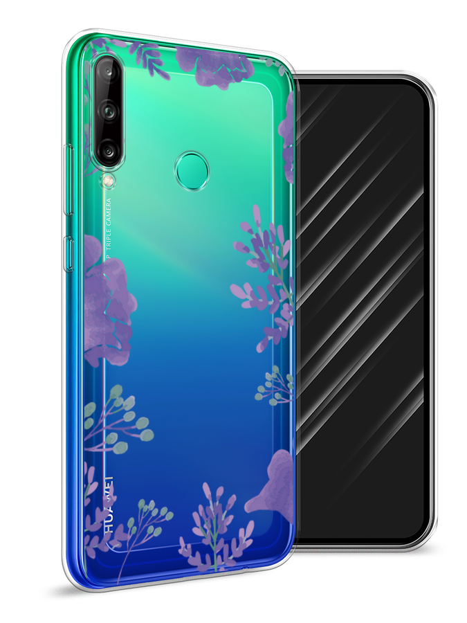 

Чехол Awog на Huawei Y7p "Сиреневая цветочная рамка", Прозрачный;фиолетовый, 6103350-8