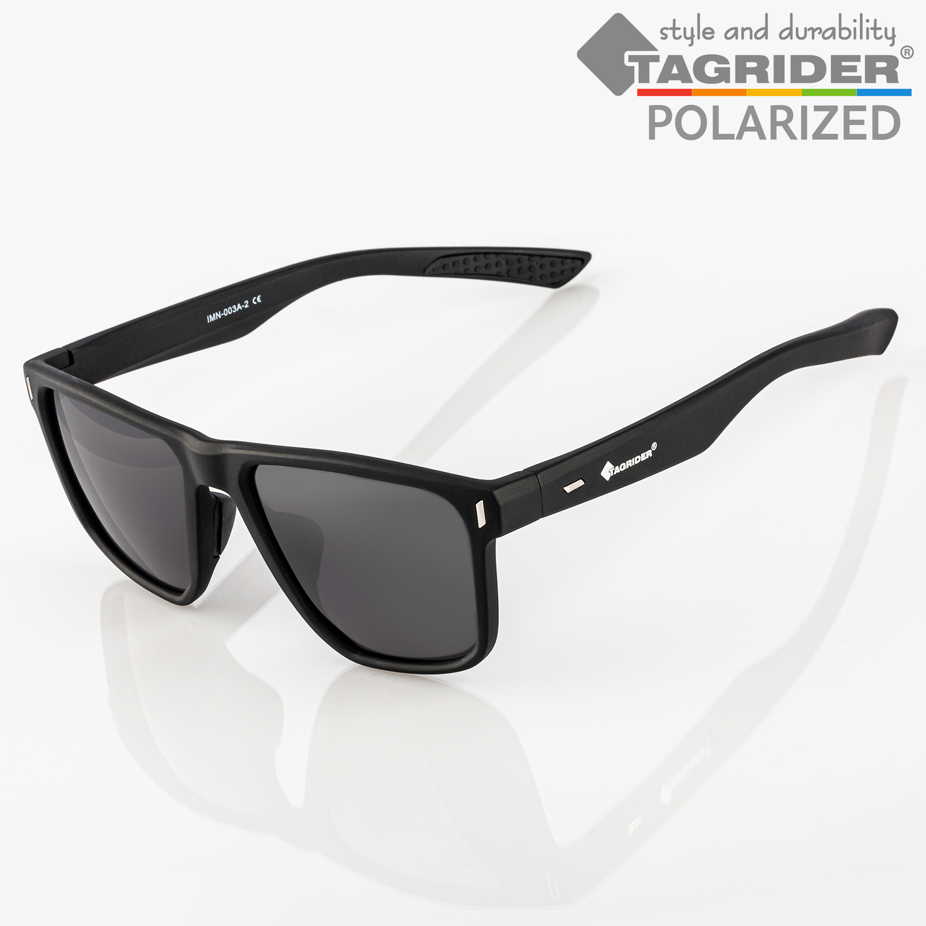 Солнцезащитные очки унисекс Tagrider IMN-003 серые