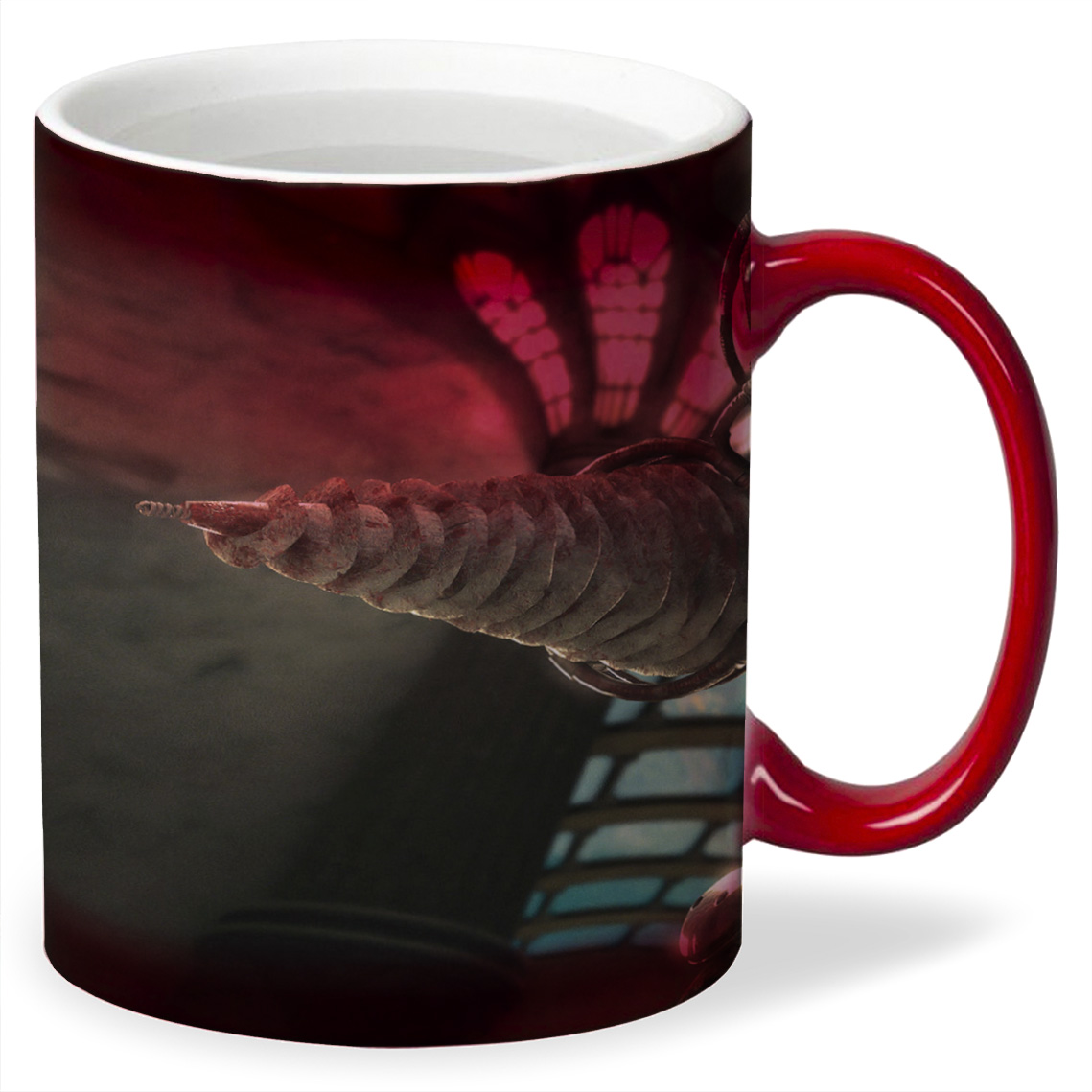 

Кружка хамелеон красный CoolPodarok bioshock Бур