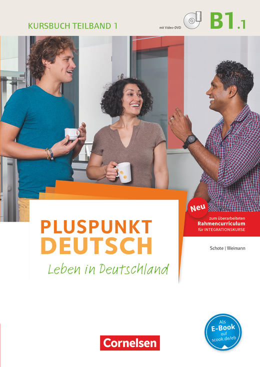 

Pluspunkt Deutsch - Leben in Deutschland B1.1 Kursbuch mit Video-DVD