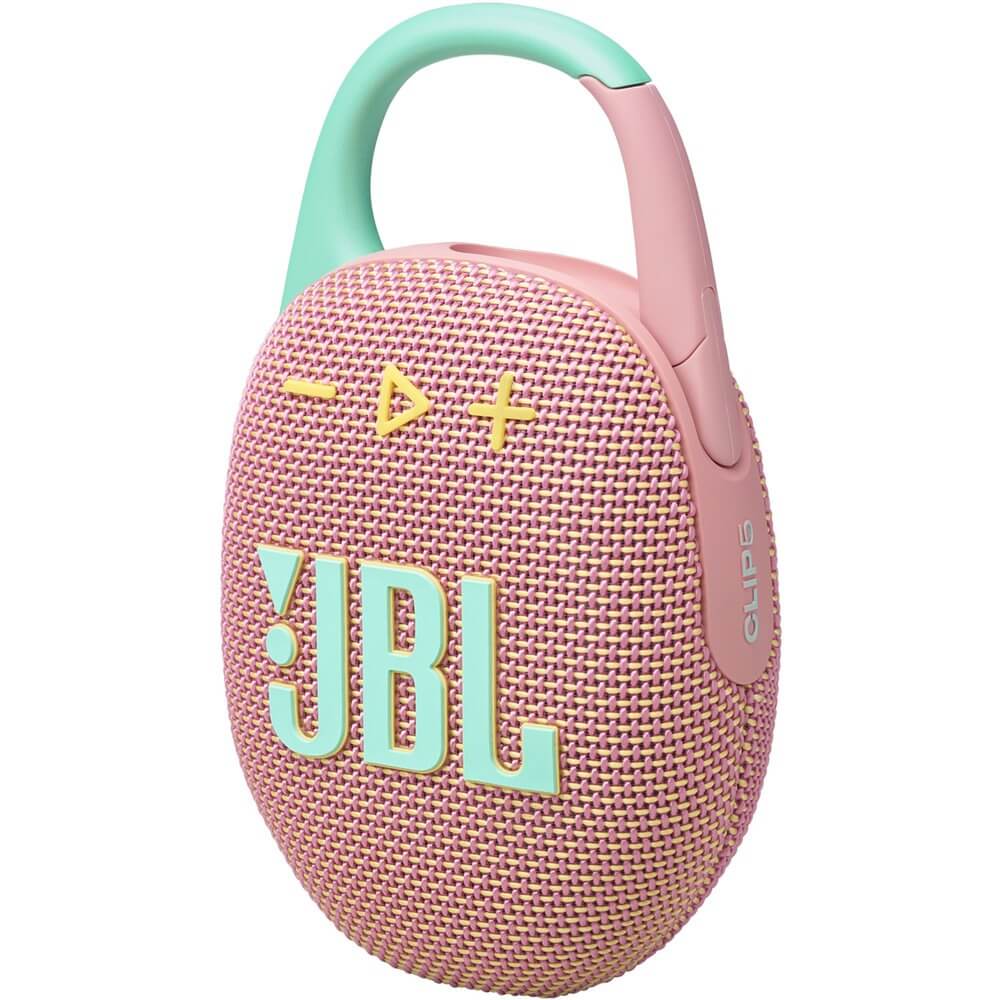 

Портативная колонка JBL Clip 5 Pink, Розовый, Clip 5