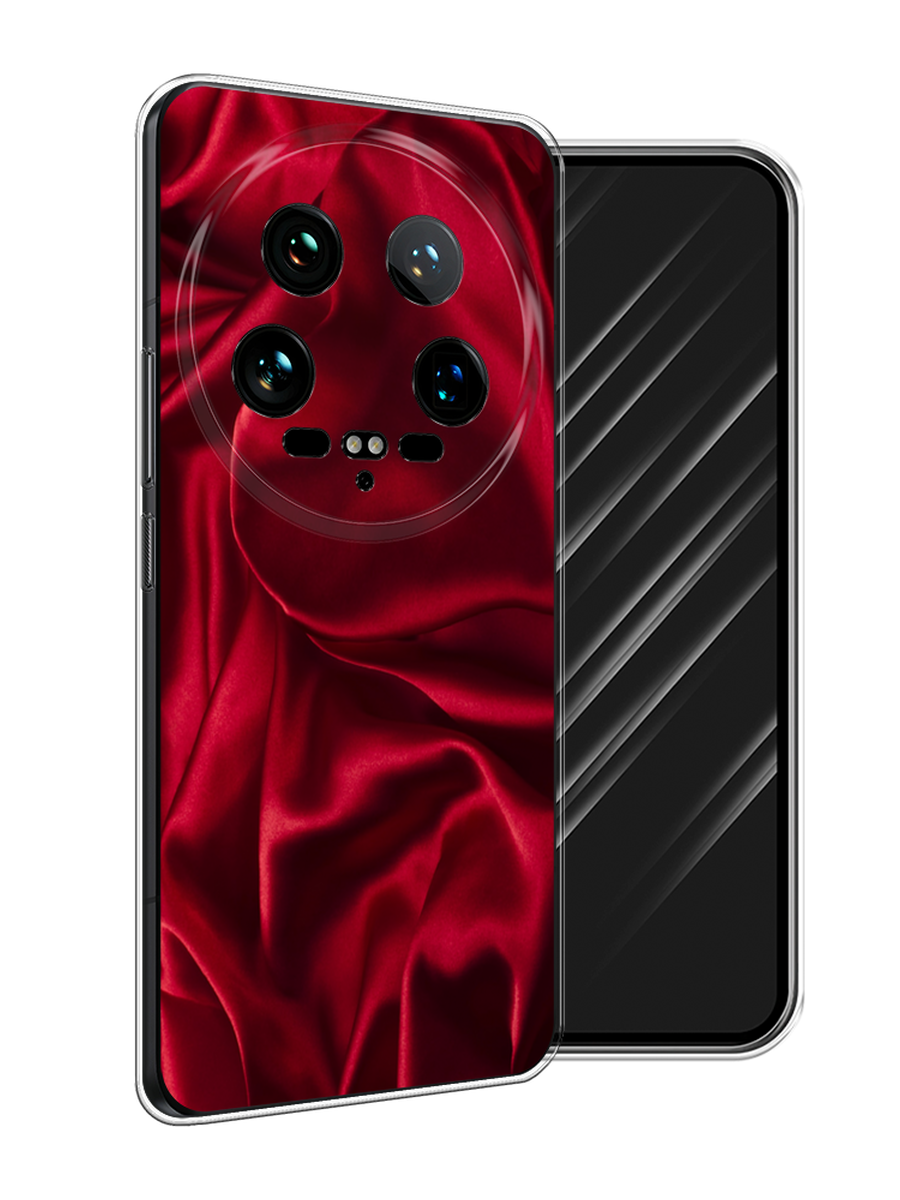 

Чехол Awog на Xiaomi 14 Ultra "Текстура красный шелк", 321850-1