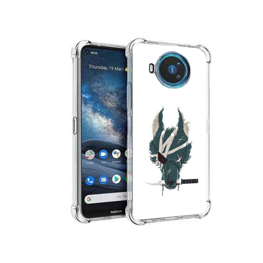 

Чехол MyPads Tocco для Nokia X100 волк-разбойник (PT227057.109.271), Прозрачный, Tocco