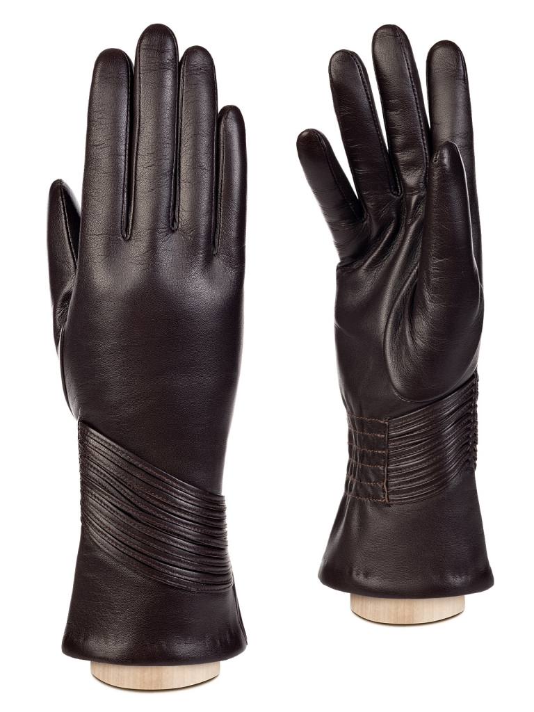 

Перчатки женские Eleganzza 01-00036942 коричневые, р. 7, Коричневый, 01-00036942