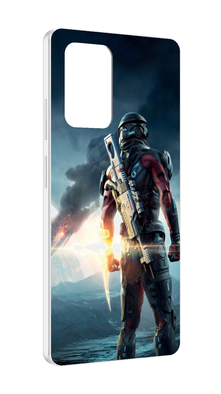 

Чехол MyPads Mass Effect Andromeda Ryder для ZTE Blade V40 Pro, Tocco