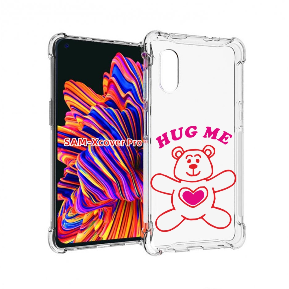 

Чехол MyPads 14 февраля обними меня для Samsung Galaxy Xcover Pro 1, Прозрачный, Tocco