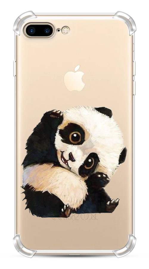 

Чехол Awog на Apple iPhone 7 Plus / Айфон 7 Plus "Большеглазая панда", Разноцветный, 10751-1