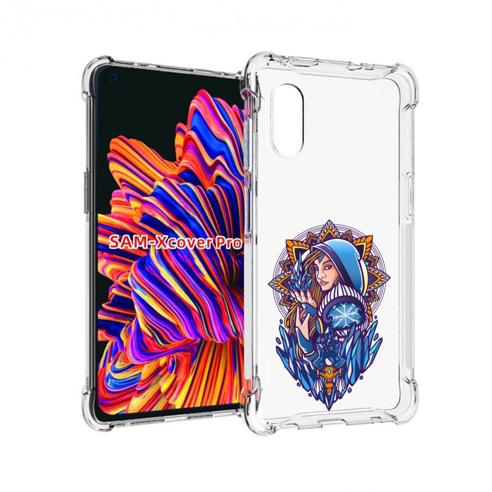 

Чехол MyPads кристал мейден дота 2 для Samsung Galaxy Xcover Pro 1, Прозрачный, Tocco