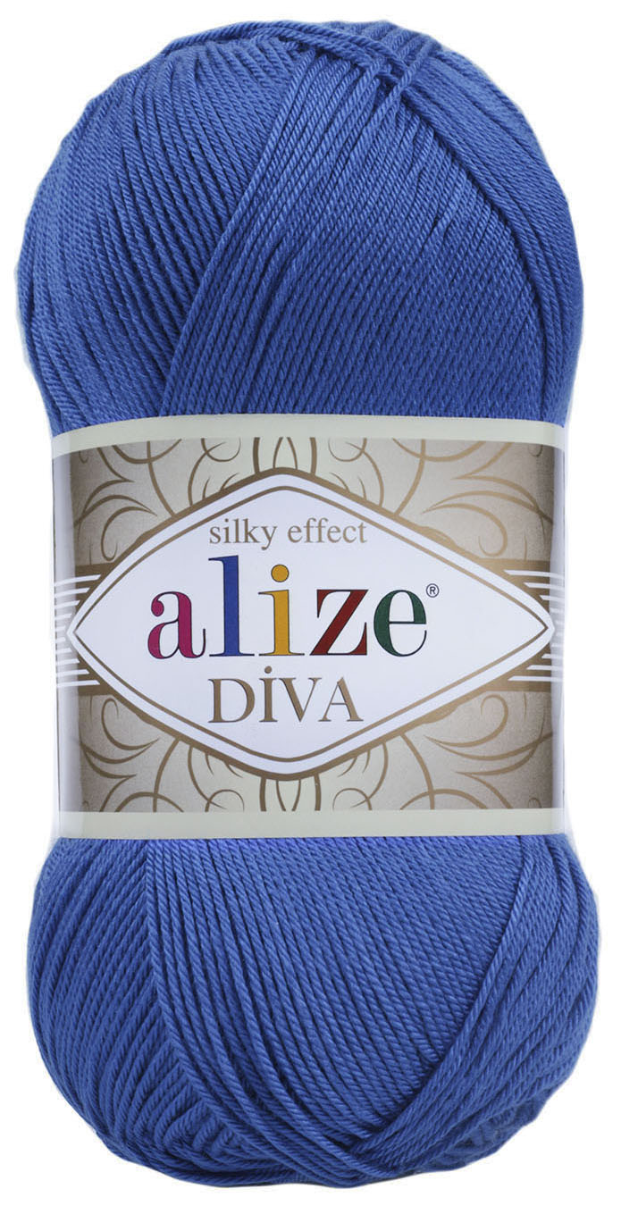 

Пряжа ALIZE Diva Silk effekt (132), мадонна, 5 шт. по 100 г, Синий