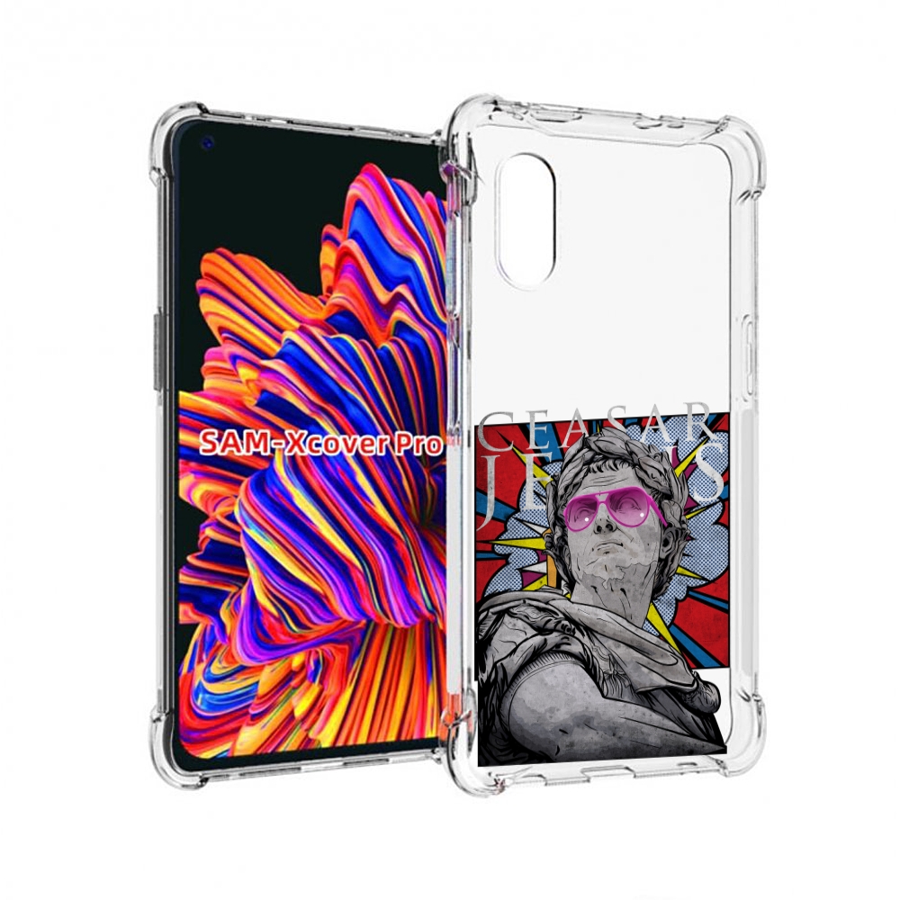 

Чехол MyPads крутая статуя свободы для Samsung Galaxy Xcover Pro 1, Прозрачный, Tocco