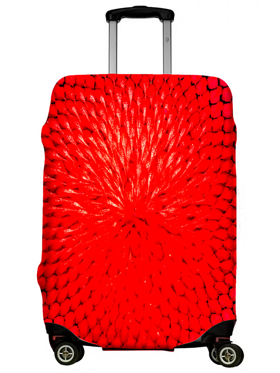 

Чехол для чемодана LeJoy LJ-CASE-v719 Красные блики L, LJ-CASE-v719