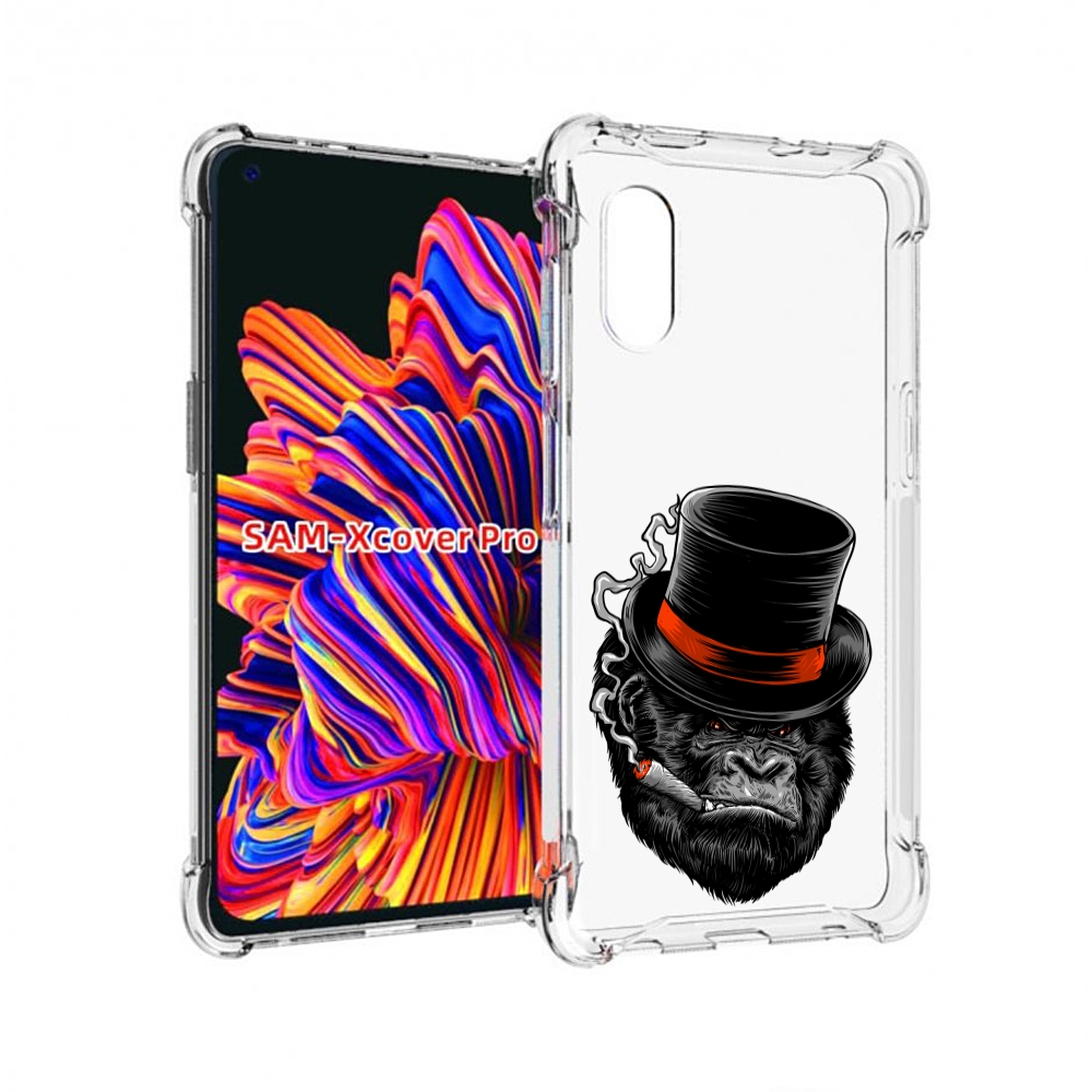 

Чехол MyPads дизайнерская горилла для Samsung Galaxy Xcover Pro 1, Прозрачный, Tocco