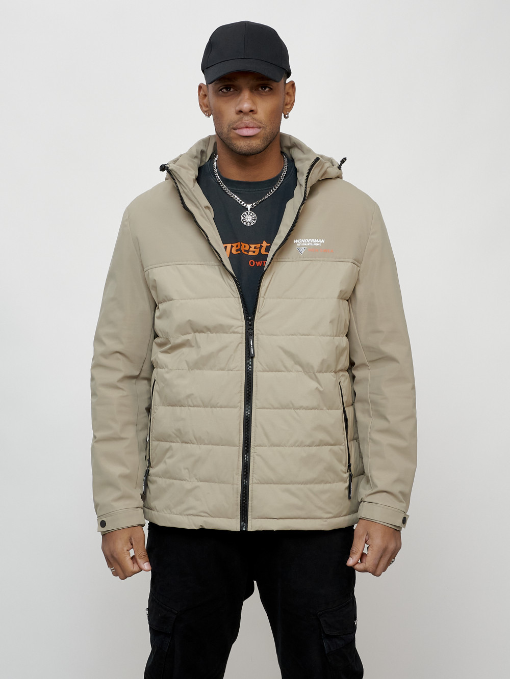 

Куртка мужская MTFORCE 7328 бежевая 5XL, Бежевый, 7328