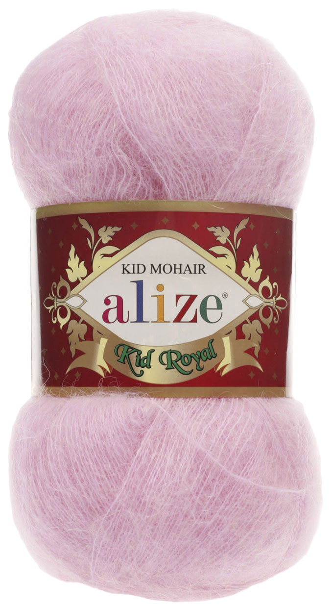 

Пряжа ALIZE Kid royal 50 (143), светло-розовый, 5 шт. по 50 г
