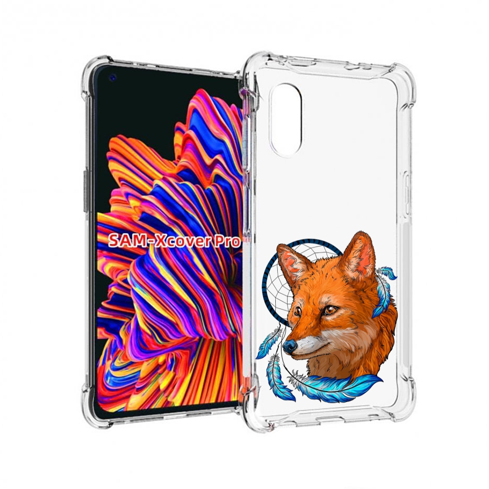 

Чехол MyPads лиса и ловец снов для Samsung Galaxy Xcover Pro 1, Прозрачный, Tocco