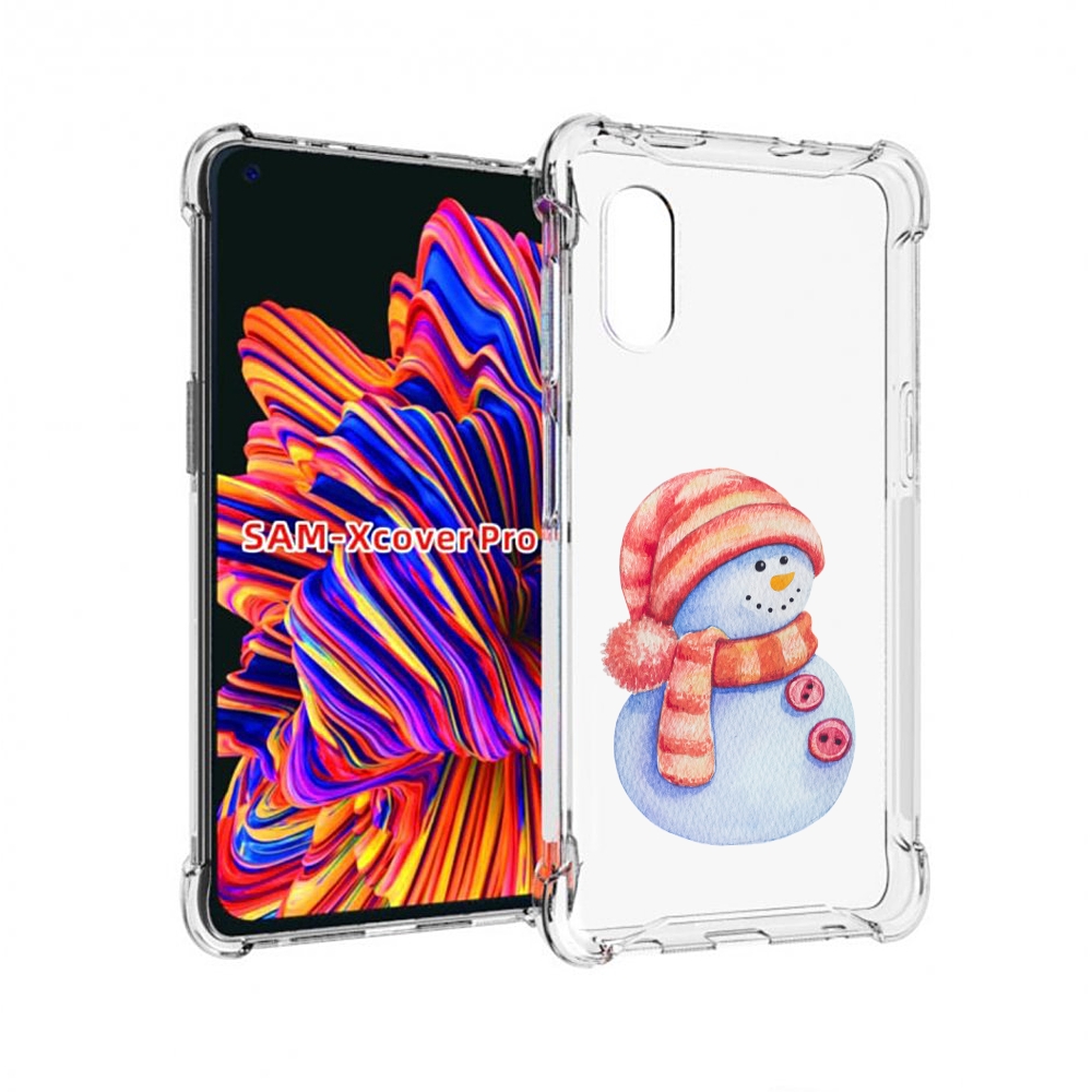 

Чехол MyPads Веселый снеговик для Samsung Galaxy Xcover Pro 1, Прозрачный, Tocco