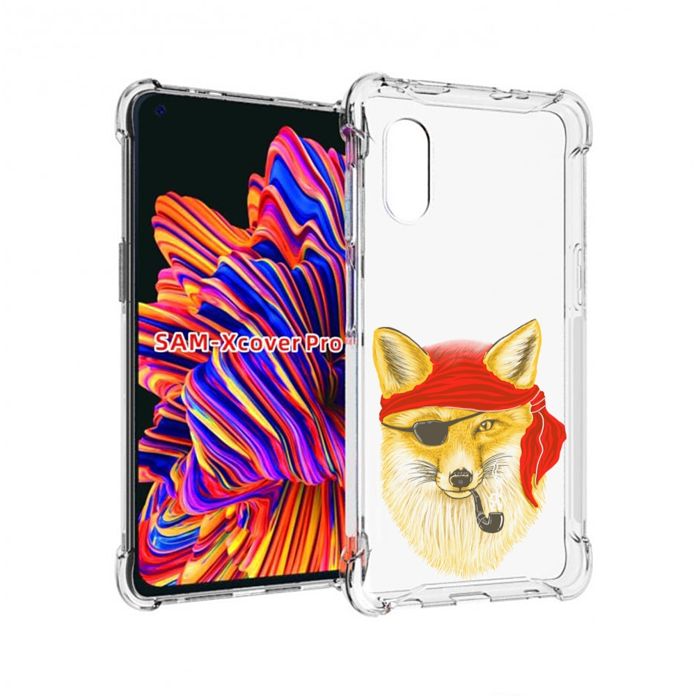 

Чехол MyPads лиса-пират для Samsung Galaxy Xcover Pro 1, Прозрачный, Tocco