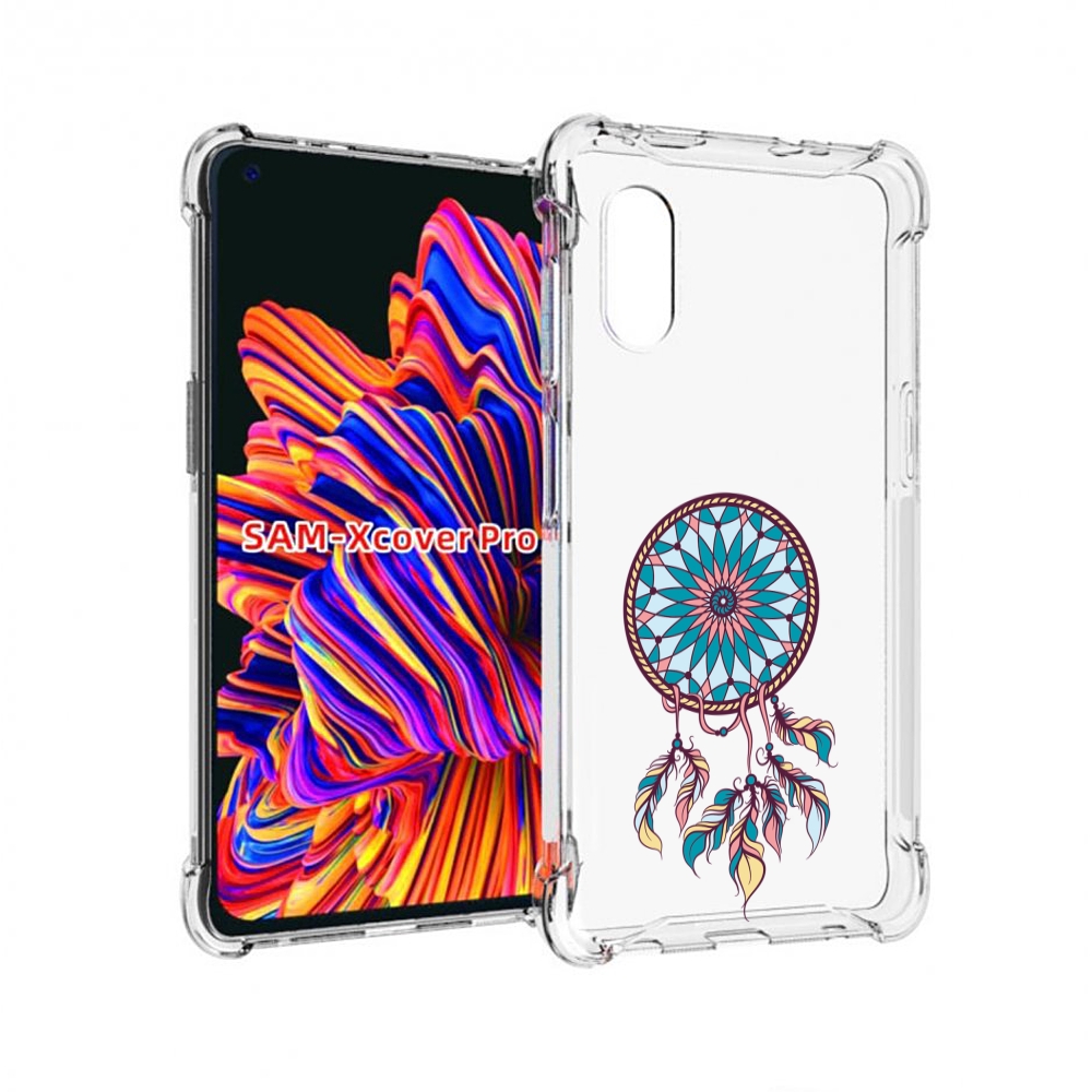 

Чехол MyPads ловец снов синий для Samsung Galaxy Xcover Pro 1, Прозрачный, Tocco
