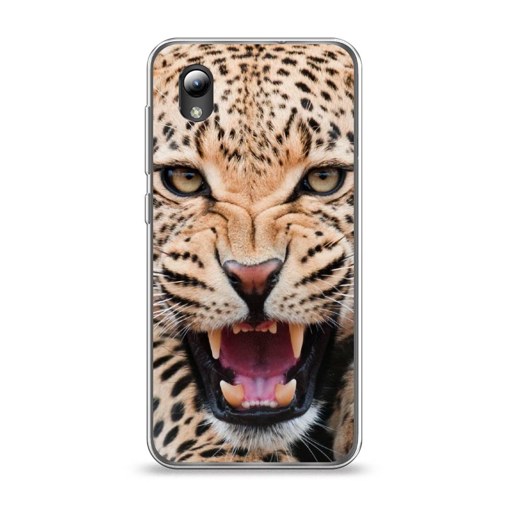 

Чехол на ZTE Blade A3 2019/L8/ZTE Blade A31 lite "Леопард 3d", Бежевый;черный, 132850-6