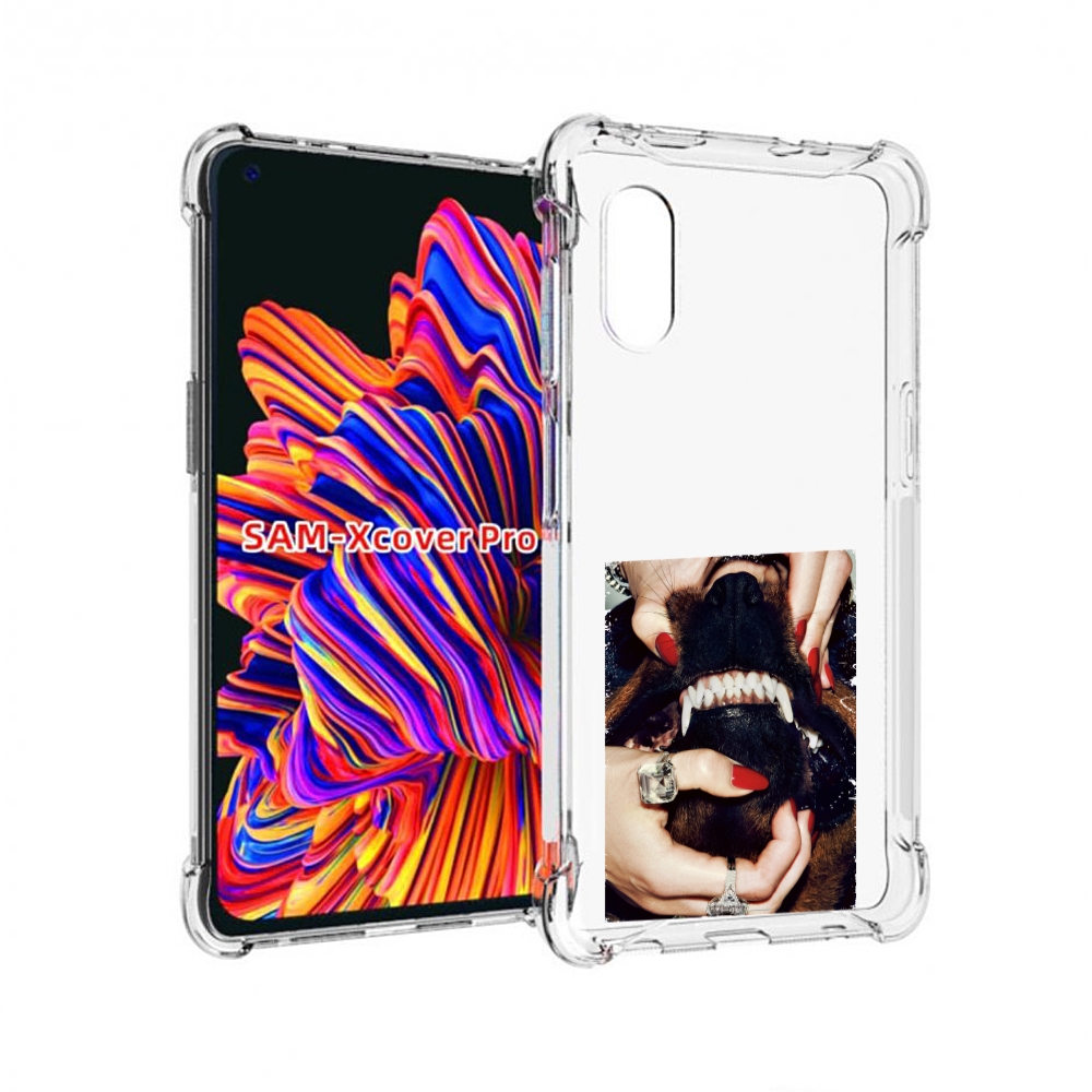 

Чехол MyPads маникюр для Samsung Galaxy Xcover Pro 1, Прозрачный, Tocco