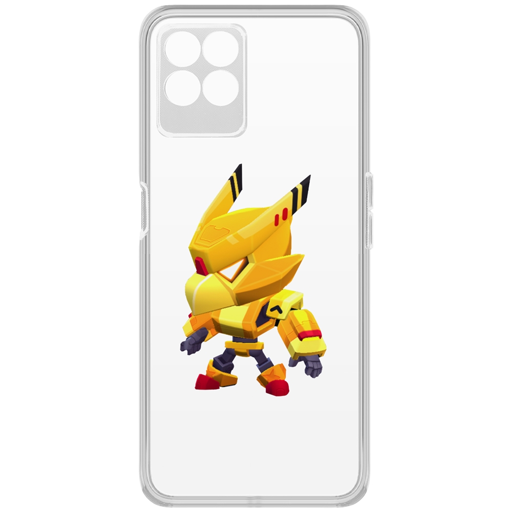 

Чехол-накладка Brawl Stars-Ворон Золотой Меха для Realme 8i