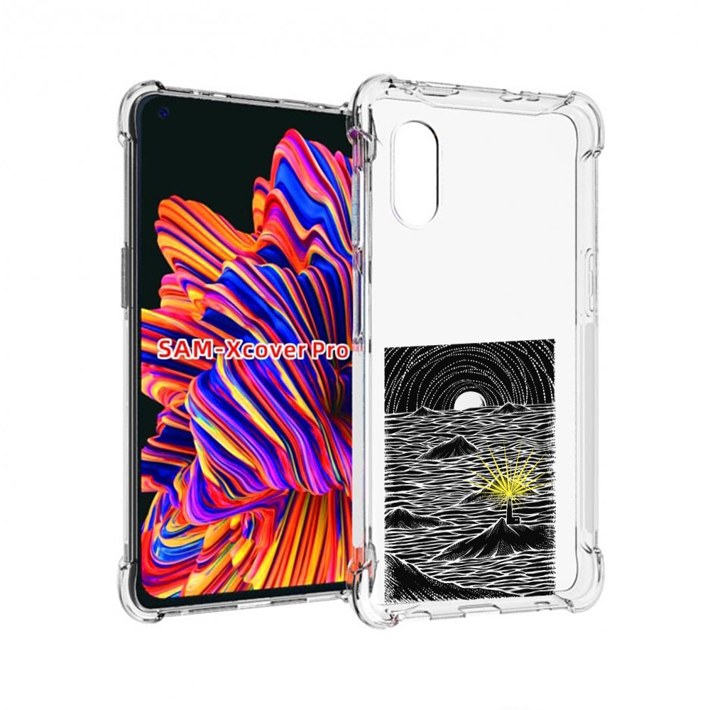 

Чехол MyPads маяк в черно белом море для Samsung Galaxy Xcover Pro 1, Прозрачный, Tocco