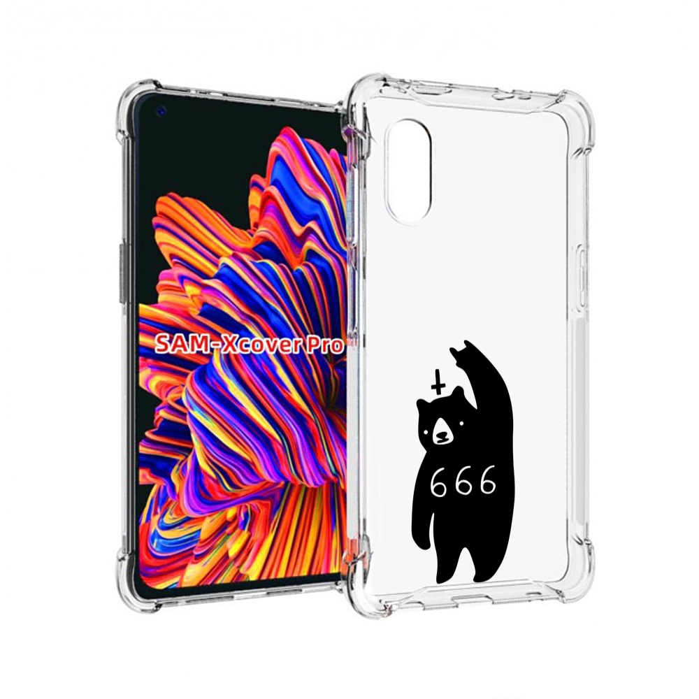 

Чехол MyPads медведь 666 для Samsung Galaxy Xcover Pro 1, Прозрачный, Tocco