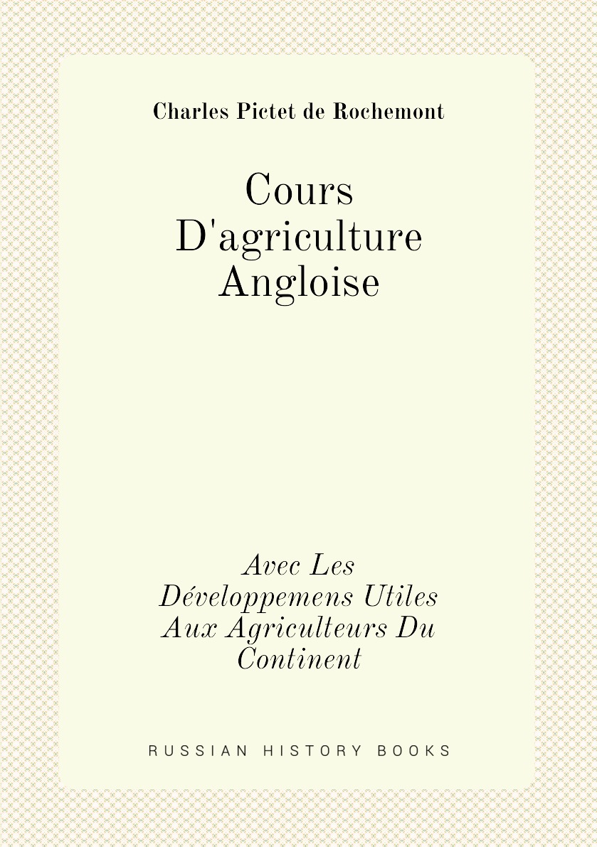 

Cours D'agriculture Angloise