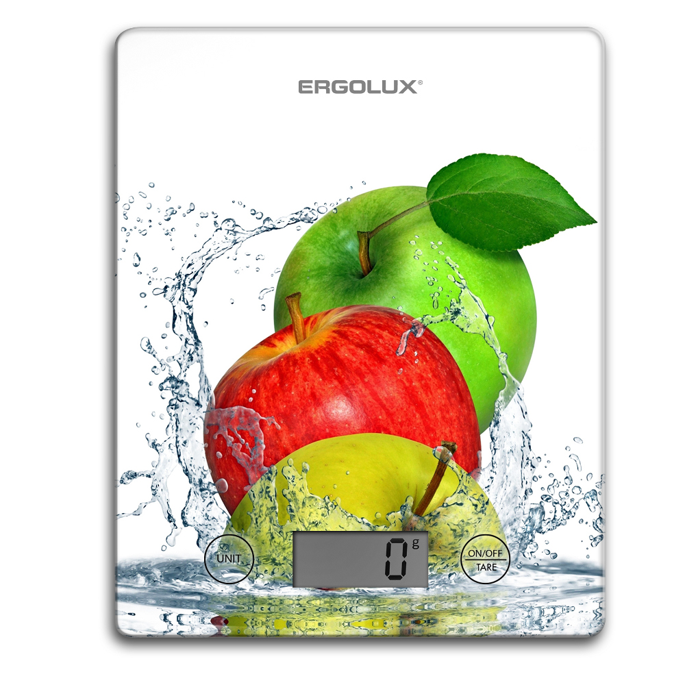 Весы кухонные Ergolux ELX-SK02-С01 весы кухонные ergolux elx sk04 c16