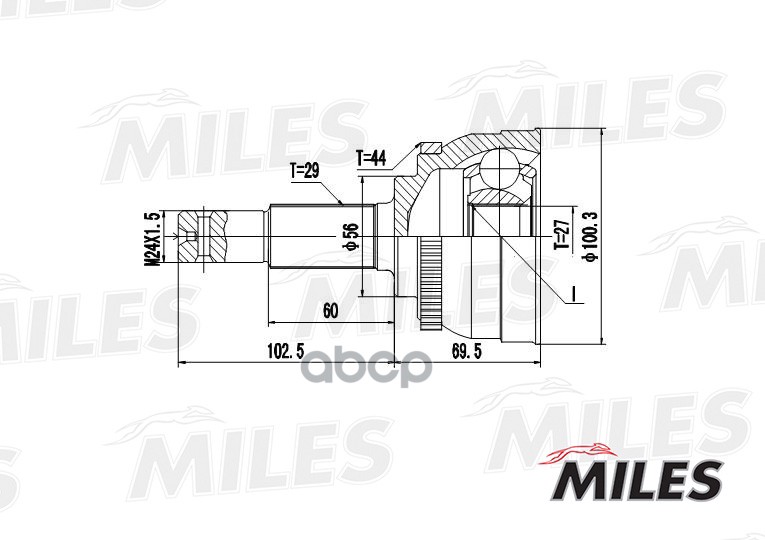 фото Шрус miles ga20298