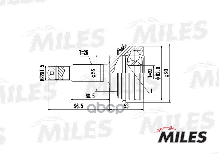 фото Шрус miles ga20469