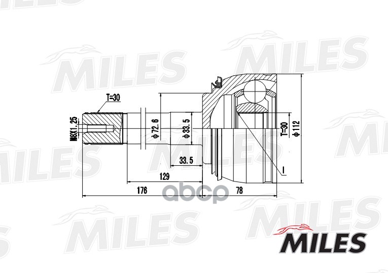 фото Шрус miles ga20487