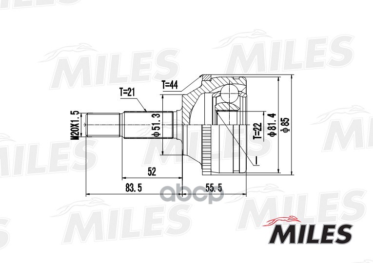 фото Шрус miles ga20397