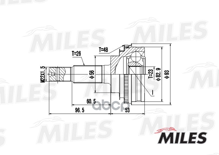 фото Шрус miles ga20468