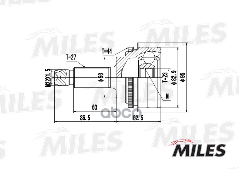 

Шрус Miles GA20415